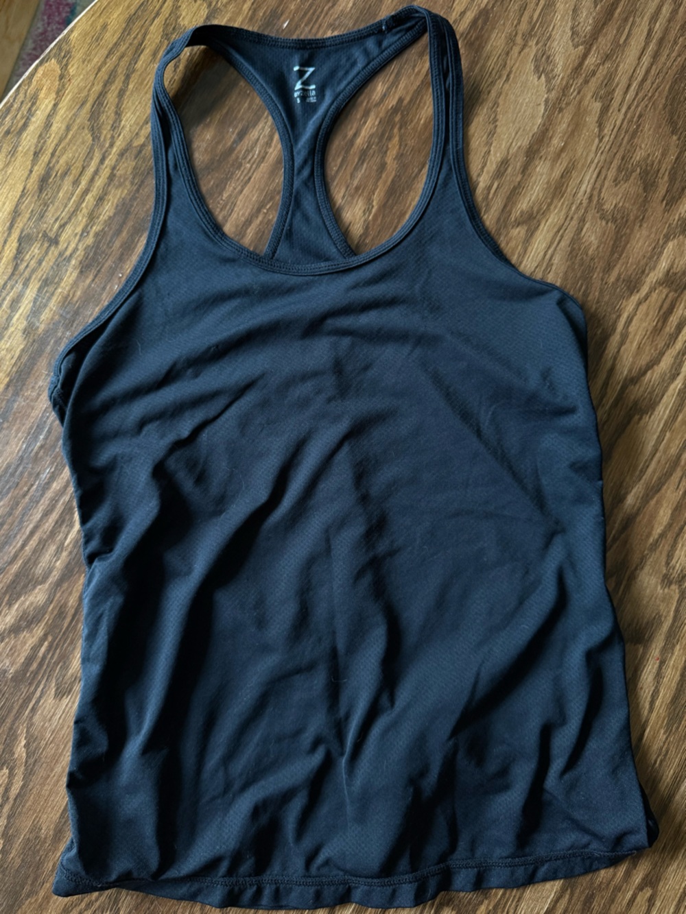Zella Black Racerback Athletic Tank
